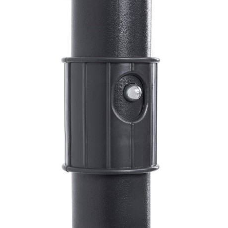 Slunečník 350 cm průměr modrá barva