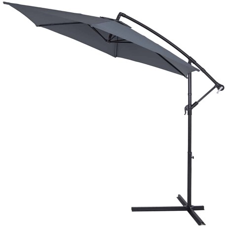 Slunečník 350 cm průměr zelená barva