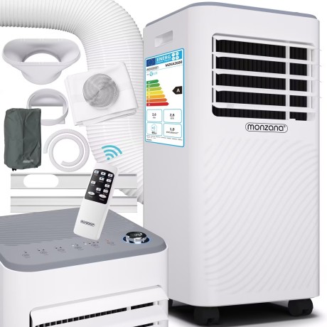 Mobilní klimatizace více funkcí  chlazení, odvlhčovač, ventilátor a režim spánku