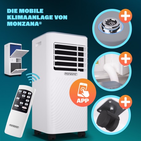 Kvalitní mobilní přenosná klimatizace