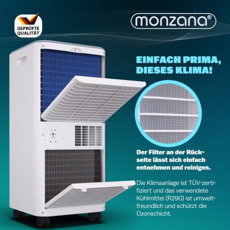 Kvalitní mobilní přenosná klimatizace