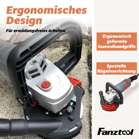 kópia z FANZTOOL Brúska na betón diamantový brúsny kotúč 1500W/125mm