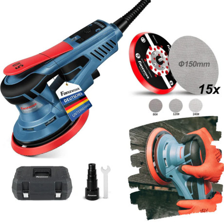 Excentrická bruska 49B FANZWORK s brusným talířem 150 mm EC motor 350 W