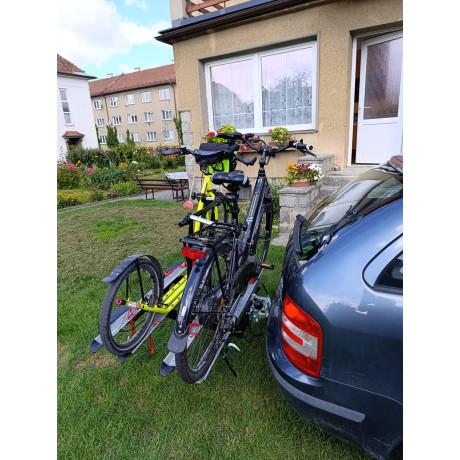 AM Nosič na 4 koloběžky / kola / elektrokola